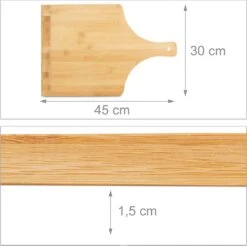 Relaxdays 2x Pelle à Pizza 45 Cm Large - Bambou - Spatule à Pizza - Pelle à Pain - Planche à Pizza Bois 11 Relaxdays 2x Pelle à Pizza 45 Cm Large - Bambou - Spatule à Pizza - Pelle à Pain - Planche à Pizza Bois -Grill Feu Maison 1200x1197 12
