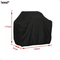 TammaT - BBQ Cover - Housse De Protection étanche - Protection UV - Taille L 170 X 61 X 117 Cm - Avec Cordon De Serrage -Grill Feu Maison 1200x1197 17