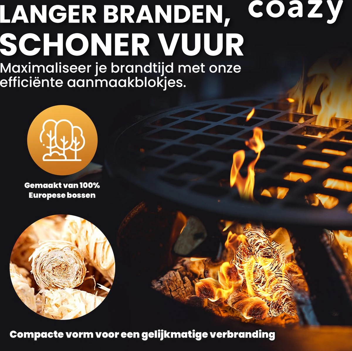 Allume-feu 2,5 Kg | Entrée Barbecue | Entrée De Charbon De Bois | Allume-feu Cheminée Ou Barbecue - Allume-feu - Allume-feu Laine De Bois Barbecue | Curls Ou Wokkels | Bois D'allumage 3 Allume-feu 2,5 Kg | Entrée Barbecue | Entrée De Charbon De Bois | Allume-feu Cheminée Ou Barbecue - Allume-feu - Allume-feu Laine De Bois Barbecue | Curls Ou Wokkels | Bois D'allumage – Image 3