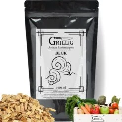 Artisan Fantasque - Copeaux De Fumée Hêtre - Bois De Fumée Pour Fumage à Chaud - 2 Litres