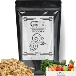 Artisan Fantaisiste - Copeaux De Fumée Esdoorn - Bois De Fumée Pour Fumage à Chaud - 2 Litres