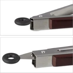 Relaxdays 9 X Pinces De Cuisine En Acier Inoxydable - Pinces à Barbecue - Manche En Bois - Pinces De Service - Pinces à Grillades - 38 Cm -Grill Feu Maison 1200x1198 19