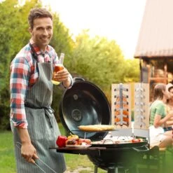 Relaxdays Planche Fumoir Saumon - Lot De 2 - XL - Bois De Cèdre - Planche Saumon - Barbecue - Nature -Grill Feu Maison 1200x1199 6