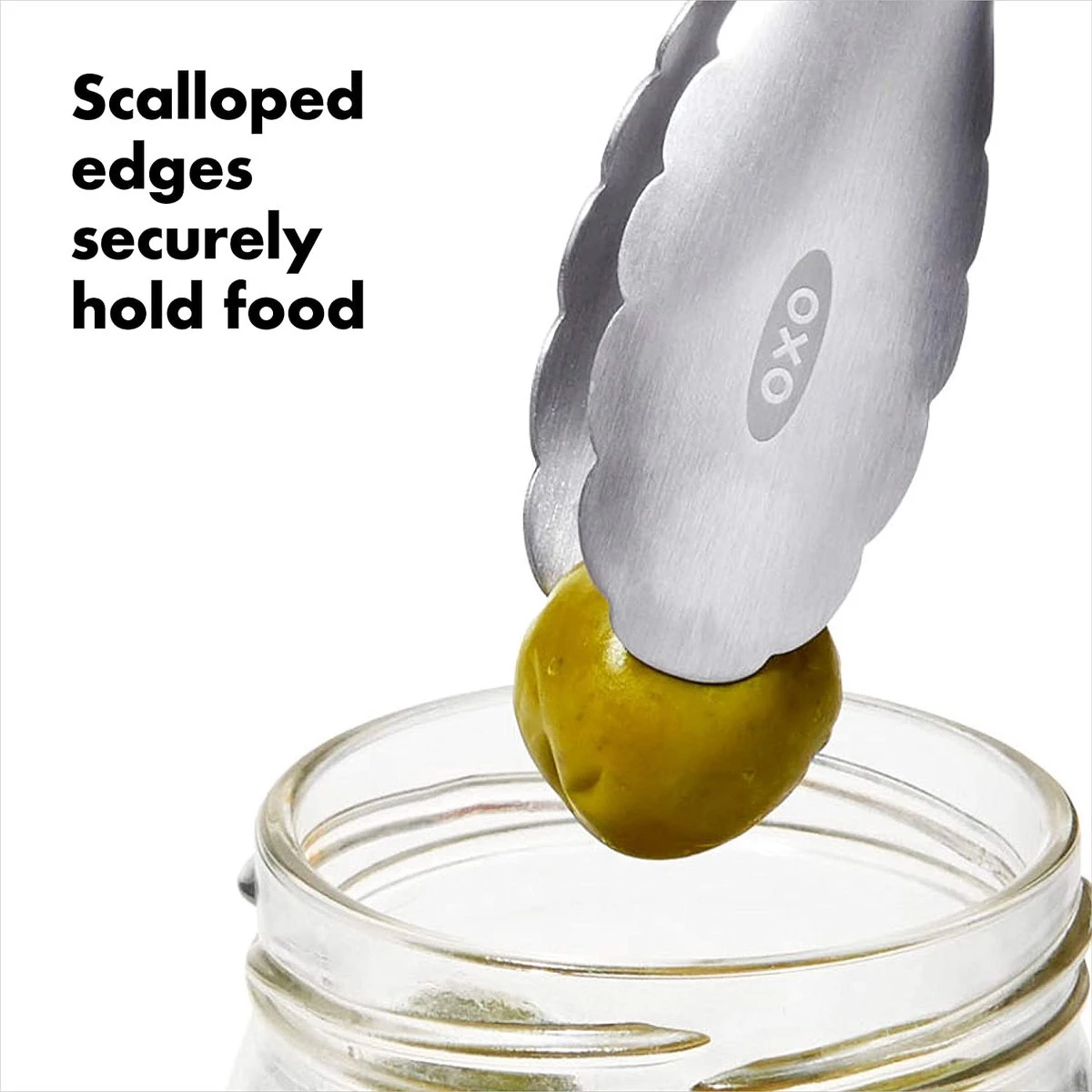 OXO GOOD GRIPS - Kitchen Aids - Set De Pinces De Service - 23 Cm Et 17 Cm - Inox Avec Serrure 2 OXO GOOD GRIPS - Kitchen Aids - Set De Pinces De Service - 23 Cm Et 17 Cm - Inox Avec Serrure – Image 2