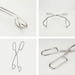 Pince De Service En Acier Inoxydable Veluw - 23,5 Cm - Pince De Cuisine Professionnelle Courbée - Pince à Collation - Pince à BBQ - Pince à Viande -Grill Feu Maison 1200x1200 1021