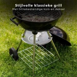 Kogelbarbecue Cheqo® - Ø46 Cm - BBQ Rond En Métal - Pour Charbon De Bois & Briquettes - 2 Grandes Roues - Étagère De Rangement Chromée - Hauteur De Cuisson 78cm - Plaque De Collecte - Poids 5kg - Homologation GS/TÜV - Barbecue 8 Kogelbarbecue Cheqo® - Ø46 Cm - BBQ Rond En Métal - Pour Charbon De Bois & Briquettes - 2 Grandes Roues - Étagère De Rangement Chromée - Hauteur De Cuisson 78cm - Plaque De Collecte - Poids 5kg - Homologation GS/TÜV - Barbecue -Grill Feu Maison 1200x1200 11