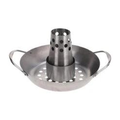 Porte-poulet BBQ ø 20x10cm Bol Liquide Pour Vapeur -Grill Feu Maison 1200x1200 1109