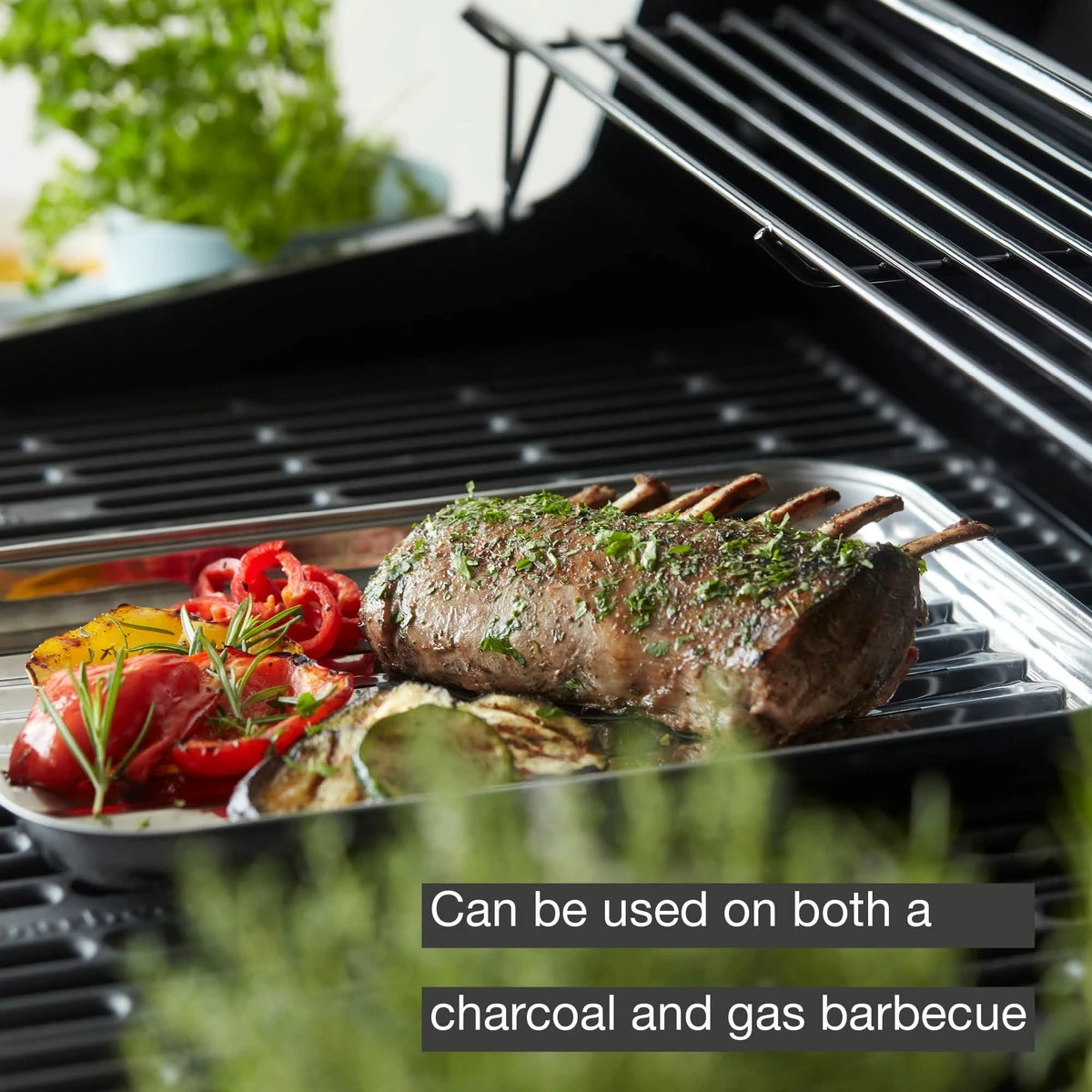 Poêle à Griller Barbecook - Acier Inoxydable - Gris 2 Poêle à Griller Barbecook - Acier Inoxydable - Gris – Image 2