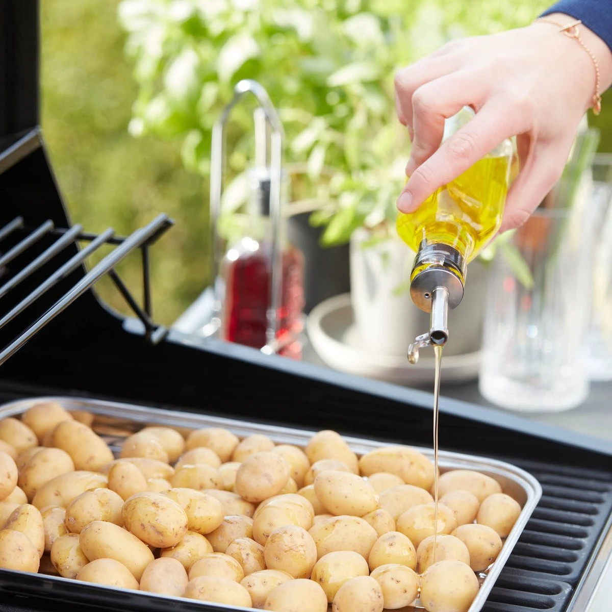 Poêle à Griller Barbecook - Acier Inoxydable - Gris 4 Poêle à Griller Barbecook - Acier Inoxydable - Gris – Image 4