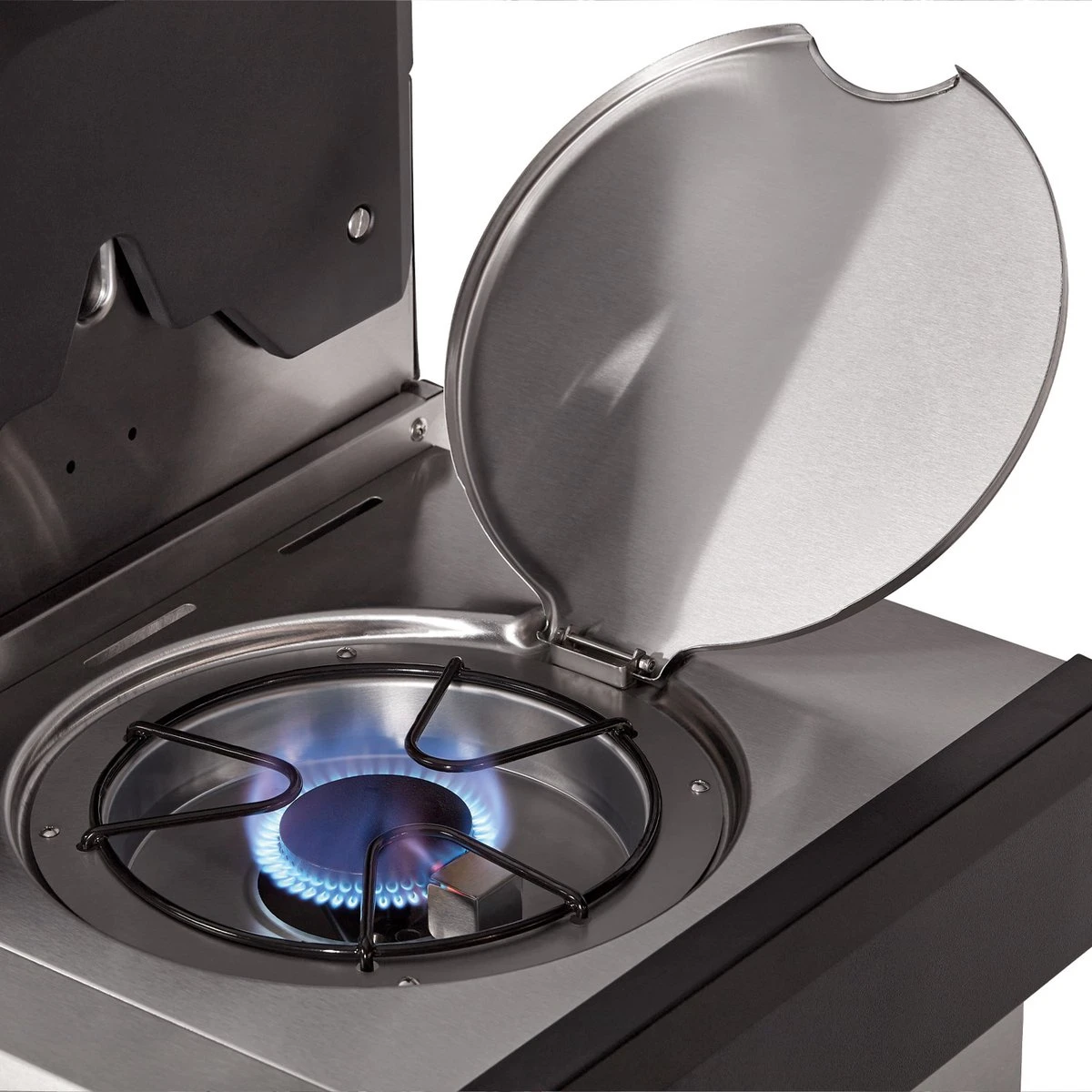 Barbecue à Gaz Enders Kansas II Pro 3 SIK Turbo - Grijs - Surface De Cuisson 60x45 Cm - 3 Brûleurs Principaux + Brûleur Latéral + Brûleur Arrière - Barbecue 6 Barbecue à Gaz Enders Kansas II Pro 3 SIK Turbo - Grijs - Surface De Cuisson 60x45 Cm - 3 Brûleurs Principaux + Brûleur Latéral + Brûleur Arrière - Barbecue – Image 6
