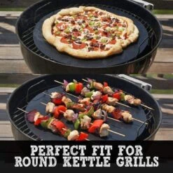 Set De 2 Tapis De BBQ Ronds - Taille 40cm - Tapis De Grill 7 Set De 2 Tapis De BBQ Ronds - Taille 40cm - Tapis De Grill -Grill Feu Maison 1200x1200 1182