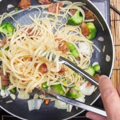 Pince à Spaghetti Orange85 - Acier Inoxydable - 23 Cm - Argent - Pinces à Pâtes - Ustensiles De Cuisine -Grill Feu Maison 1200x1200 1184