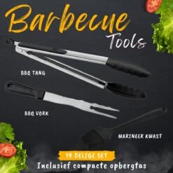 Goods | Set D' Accessoires De Vêtements Pour Bébé De BBQ De Luxe | Acier Inoxydable | 18 Pièces | Ensemble Complet | Mallette De Rangement Gratuite | 10 Goods | Set D' Accessoires De Vêtements Pour Bébé De BBQ De Luxe | Acier Inoxydable | 18 Pièces | Ensemble Complet | Mallette De Rangement Gratuite | -Grill Feu Maison 1200x1200 1190