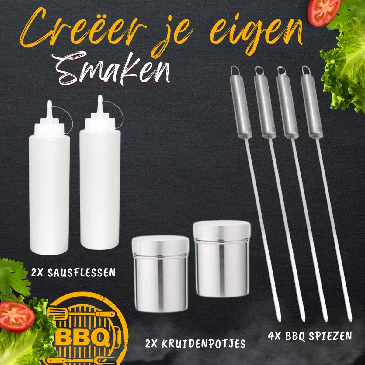Goods | Set D' Accessoires De Vêtements Pour Bébé De BBQ De Luxe | Acier Inoxydable | 18 Pièces | Ensemble Complet | Mallette De Rangement Gratuite | 5 Goods | Set D' Accessoires De Vêtements Pour Bébé De BBQ De Luxe | Acier Inoxydable | 18 Pièces | Ensemble Complet | Mallette De Rangement Gratuite | – Image 5