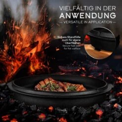 Grillas- Faitout, 7.3L, Poêle à BBQ , Fonte -Grill Feu Maison 1200x1200 1208