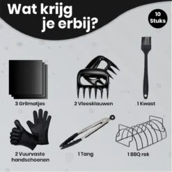 BBQ Grille BBQ Accessoires Spareribs Rack BBQ Set Spareribs Rack -Grill Feu Maison 1200x1200 1216