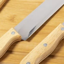 Ensemble De BBQ - Accessoires De BBQ - Outils De BBQ - Pinces à Barbecue - Fourchette - Spatule - Ouvre-bouteille - Planche à Découper - Durable - Bamboe 10 Ensemble De BBQ - Accessoires De BBQ - Outils De BBQ - Pinces à Barbecue - Fourchette - Spatule - Ouvre-bouteille - Planche à Découper - Durable - Bamboe -Grill Feu Maison 1200x1200 1218