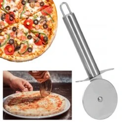Springos Pizza Scoop - Coupe-pizza - Spatule - 25 Cm - Naturel/ Argent -Grill Feu Maison 1200x1200 1233