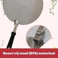YUGN Pelle à Pizza Spatule à Pizza - Pelle à Pizza Pour BBQ Et Pelle à Pizza Pour Four - Pelle à Pizza 30 Cm Et En Acier Inoxydable - Idéale également Comme Cuillère à Gâteau -Grill Feu Maison 1200x1200 1243