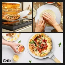Pelle à Pizza GrillX Avec Coupe-pizza - 30 Cm - Spatule à Pizza Pour BBQ Et Four - Outils D'accessoires Pour BBQ -Grill Feu Maison 1200x1200 1253