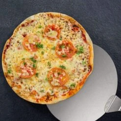VILDE Pelle à Pizza 30,5 Cm Pelle à Pizza En Acier Avec Manche En Bois 48,5 Cm X 8,5 Cm Pelle à Pain Pelle à Pâtisserie -Grill Feu Maison 1200x1200 1267