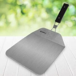 Pelle à Pizza En Acier Inoxydable Manche Carré Pliable - Pelle à Gâteau - Spatule à Crêpes Pizzaspatch BBQ -Grill Feu Maison 1200x1200 1282