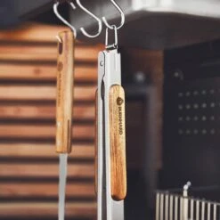 Burnhard Pince à Barbecue Burnhard 45cm | Acier Inoxydable | Manche En Bois D'acacia | Avec œillet De Suspension -Grill Feu Maison 1200x1200 1310
