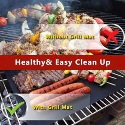 5 X Tapis De Barbecue | Tapis De Gril Antiadhésif | Barbecue | Ensemble De 5 40 X 33 CM | Lave-vaisselle | Papier Sulfurisé Réutilisable 7 5 X Tapis De Barbecue | Tapis De Gril Antiadhésif | Barbecue | Ensemble De 5 40 X 33 CM | Lave-vaisselle | Papier Sulfurisé Réutilisable -Grill Feu Maison 1200x1200 1346