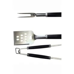 Ensemble D'outils Pour Barbecue - 3 Pièces - Acier Inoxydable -Grill Feu Maison 1200x1200 1363