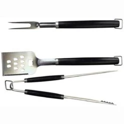 Ensemble D'outils Pour Barbecue - 3 Pièces - Acier Inoxydable -Grill Feu Maison 1200x1200 1367