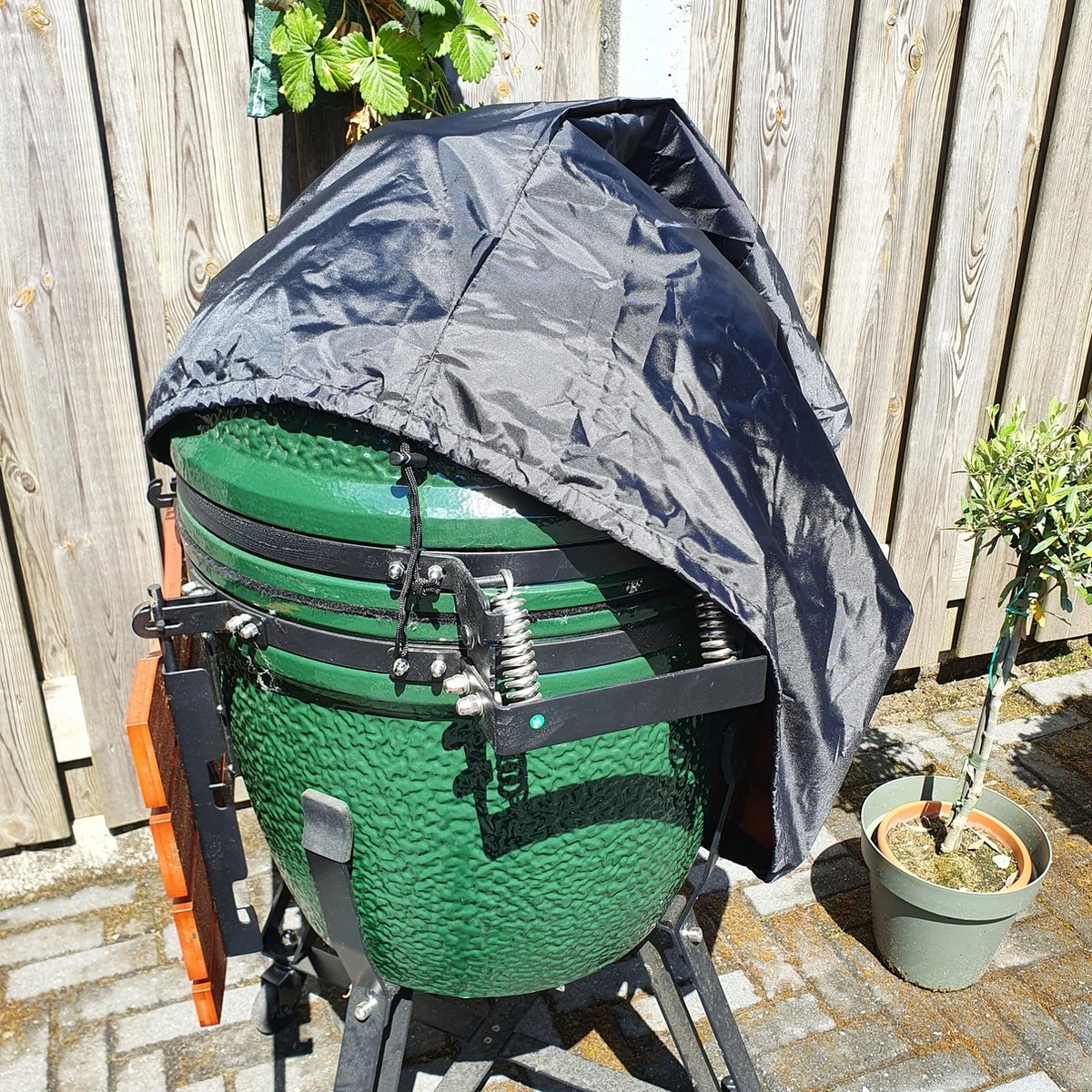 Maxxcovers Kamado BBQ Housse De Protection - Grand 23 à 25 Pouces - 98 X 115 Cm - Zwart 14 Maxxcovers Kamado BBQ Housse De Protection - Grand 23 à 25 Pouces - 98 X 115 Cm - Zwart – Image 14