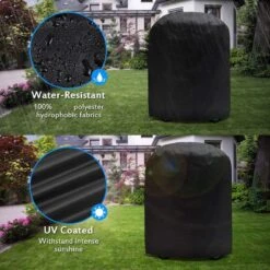 COVER UP HOC Housse Barbecue Ronde - 65x80 Cm - Housse Barbecue - Housse Barbecue Ronde RED LABEL -Grill Feu Maison 1200x1200 1492