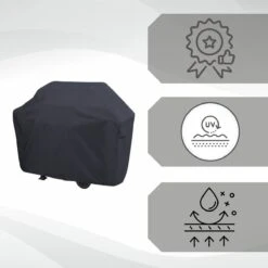 Housse De Protection Pour Barbecue Pro Garden - 125x62cm - Résistant à L'eau - Résistant Aux Intempéries - BBQ -Grill Feu Maison 1200x1200 1497