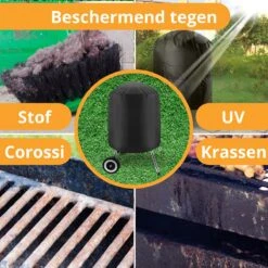 Housse De BBQ Ronde étanche - Accessoires De Vêtements Pour Bébé De Barbecue - Diamètre 47 Cm - Hauteur 88 Cm -Grill Feu Maison 1200x1200 1518