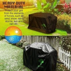 Housse De Protection Pour Barbecue Bramble - BBQ - Matériau Durable - Imperméable -Grill Feu Maison 1200x1200 1522