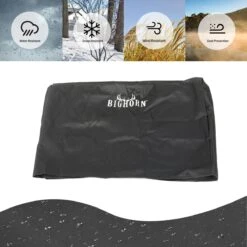 Housse De Four à Pizza à Gaz Plein Air Bighorn - Étanche - Zwart -Grill Feu Maison 1200x1200 1551