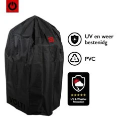 VOLT! Housse Grenade 22'' - Housse Pluie Kamado - Housse De Protection Kamado - Avec Cordon De Tension - Toile PVC - Imperméable -Grill Feu Maison 1200x1200 1600