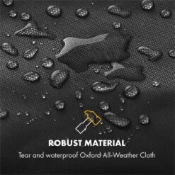 Housse De Protection De Klarstein De Bœuf Klarstein , Housse De Barbecue, Résistant Aux Intempéries, Surface Lavable, Toile Oxford Noire -Grill Feu Maison 1200x1200 1617