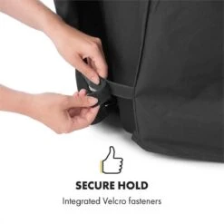 Housse De Protection De Klarstein De Bœuf Klarstein , Housse De Barbecue, Résistant Aux Intempéries, Surface Lavable, Toile Oxford Noire -Grill Feu Maison 1200x1200 1618