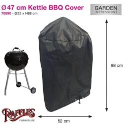 Garden Impressions - Coverit -Housse De BBQ - 47cm -Ø52xH85 -Grill Feu Maison 1200x1200 1626