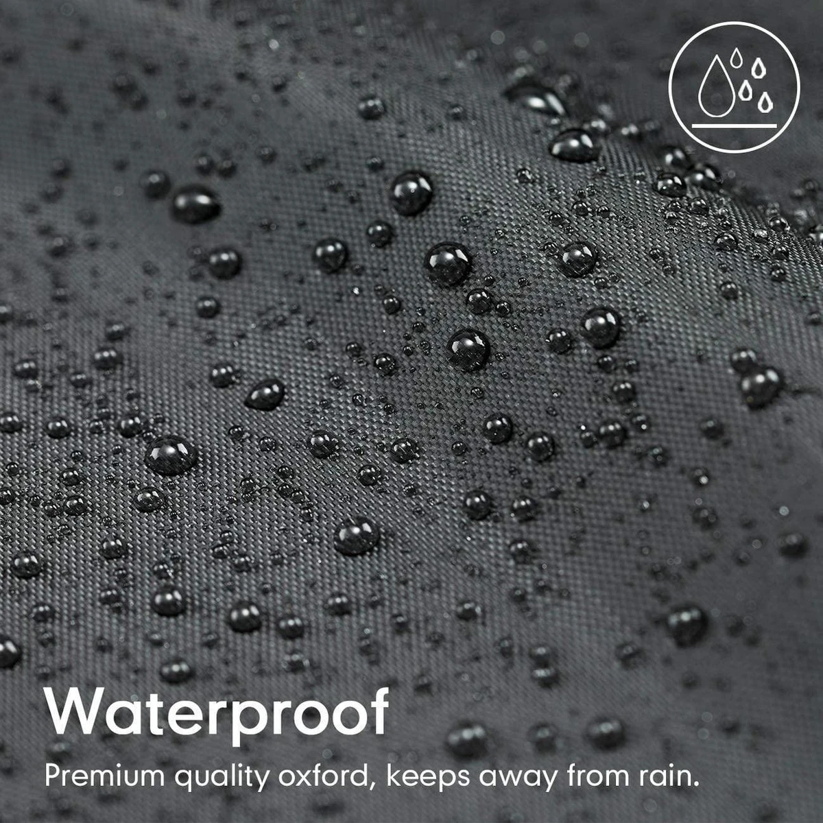 Housse De Grille Grille À Gaz Housse De Barbecue Housse De BBQ Étanche Housse De Protection Capot Grill Bâche Pour Weber Brinkmann Char Broil Holland Jenn Air (147x61x117cm) - Zwart 3 Housse De Grille Grille À Gaz Housse De Barbecue Housse De BBQ Étanche Housse De Protection Capot Grill Bâche Pour Weber Brinkmann Char Broil Holland Jenn Air (147x61x117cm) - Zwart – Image 3