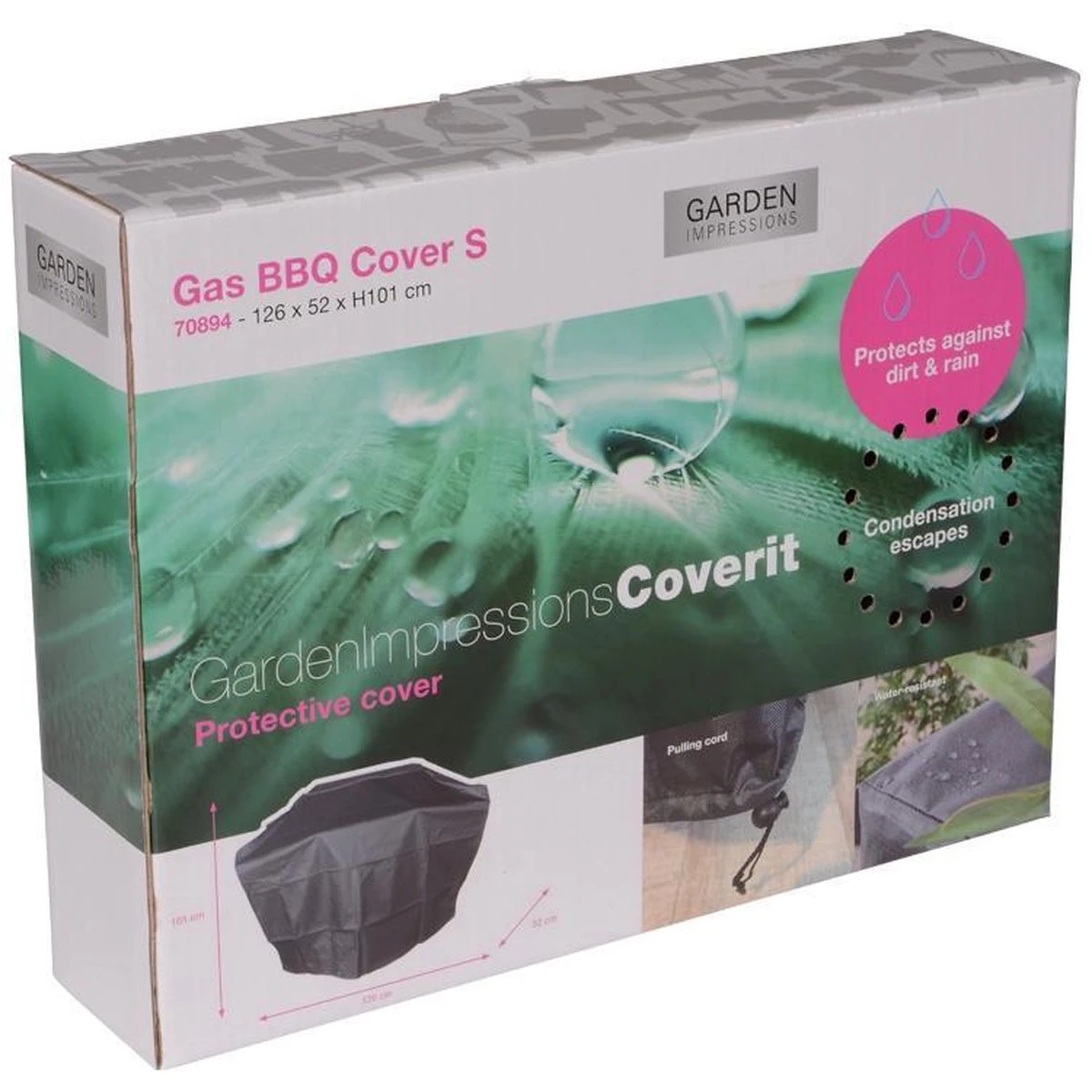 Garden Impressions - Coverit - Housse De Barbecue à Gaz - S 3 Garden Impressions - Coverit - Housse De Barbecue à Gaz - S – Image 3