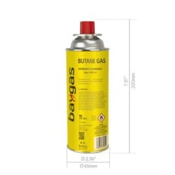 Baygas Gaz Butane Réchaud Bouteilles De Gaz Gaz Butane 227 Grammes - Recharge Cartouche De Gaz 5 Pièces 500ml Camping