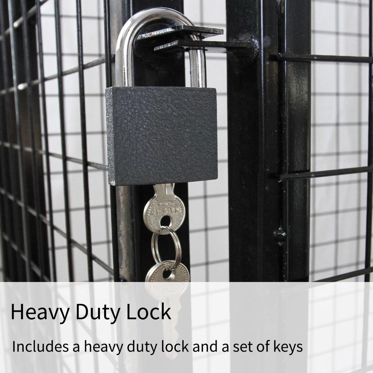 Stockage De Bouteilles En Verre - Stockage De Bouteilles De Gaz - Maille - Noir - 870 Mm (L) X 900 Mm (H) X 490 Mm (P) 5 Stockage De Bouteilles En Verre - Stockage De Bouteilles De Gaz - Maille - Noir - 870 Mm (L) X 900 Mm (H) X 490 Mm (P) – Image 5