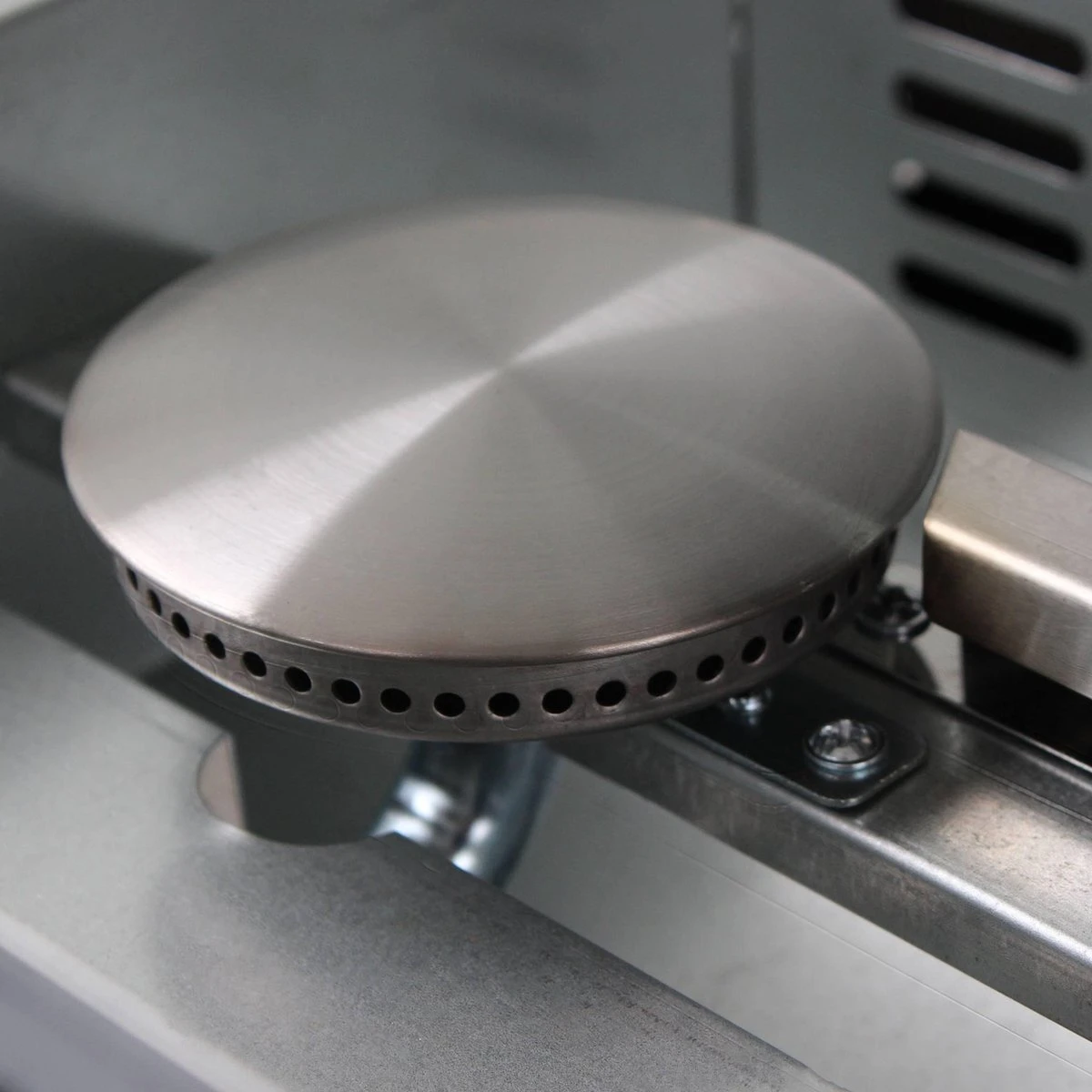 Plancha Au Gaz 2 Banderoleuses - Porthos - 5 KW, Barbecue, Cuisine Extérieure, Plaque émaillée, Acier Inoxydable. Y Compris Le Connecteur De Gaz G1 / 2 3 Plancha Au Gaz 2 Banderoleuses - Porthos - 5 KW, Barbecue, Cuisine Extérieure, Plaque émaillée, Acier Inoxydable. Y Compris Le Connecteur De Gaz G1 / 2 – Image 3