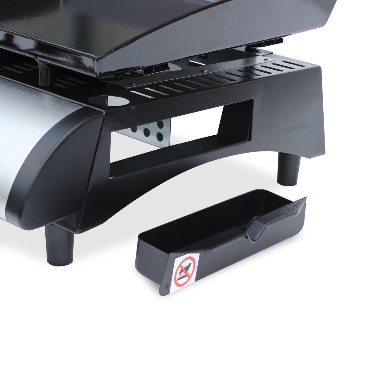 Plancha Au Gaz 2 Banderoleuses - Porthos - 5 KW, Barbecue, Cuisine Extérieure, Plaque émaillée, Acier Inoxydable. Y Compris Le Connecteur De Gaz G1 / 2 4 Plancha Au Gaz 2 Banderoleuses - Porthos - 5 KW, Barbecue, Cuisine Extérieure, Plaque émaillée, Acier Inoxydable. Y Compris Le Connecteur De Gaz G1 / 2 – Image 4