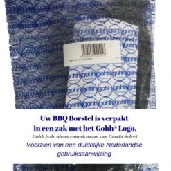Gohh Brosse Pour Barbecue Avec Grattoir - Brosse De Nettoyage - Grattoir Pour Barbecue Avec Sac De Rangement Pratique 2 En 1 -Grill Feu Maison 1200x1200 1746