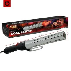 VOLT! Charbon LGHTR - Accessoires De BBQ - Allume- BBQ électrique - Allume-briquette - Brûleur à Charbon électrique - Allume-charbon - Barbecue & Kamado Briquet - Allume-charbon électrique - 2000W -Grill Feu Maison 1200x1200 1779