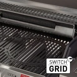 Barbecue à Gaz Enders Monroe Black Pro 4 IK Turbo - Surface De Cuisson 74 × 43 Cm - 41 Kg - Allumage Piezo - Dimensions 153,5 × 58 × 118,5 Cm - Amovible -Grill Feu Maison 1200x1200 180