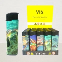 100x Briquets Rechargeables - Unilite - Briquet Clic De Haute Qualité - Avec Tortues Et Imprimé Océan - Avec 2x Bouteilles De Gaz 20 100x Briquets Rechargeables - Unilite - Briquet Clic De Haute Qualité - Avec Tortues Et Imprimé Océan - Avec 2x Bouteilles De Gaz -Grill Feu Maison 1200x1200 1803